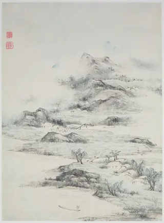 Landscapes After Old Masters, by Shen Shichong, unspecified, 1619