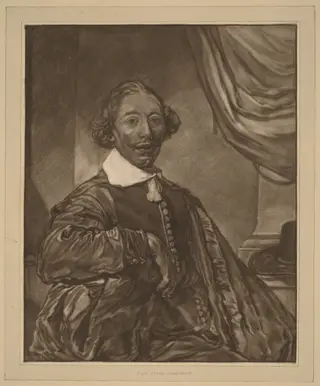 Portrait of a Seated Man, by Cornelis Ploos van Amstel, ink, 1771