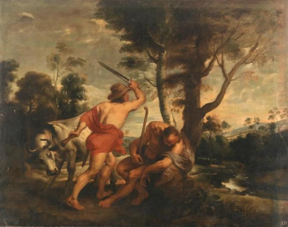 Mercury and Argus, detail