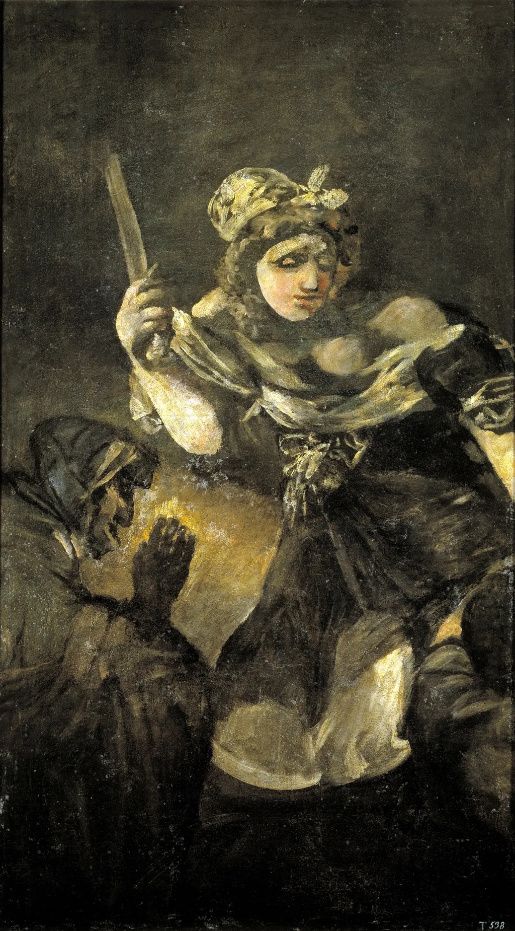 Judith and Holofernes, by Francisco Goya, unspecified, 1819