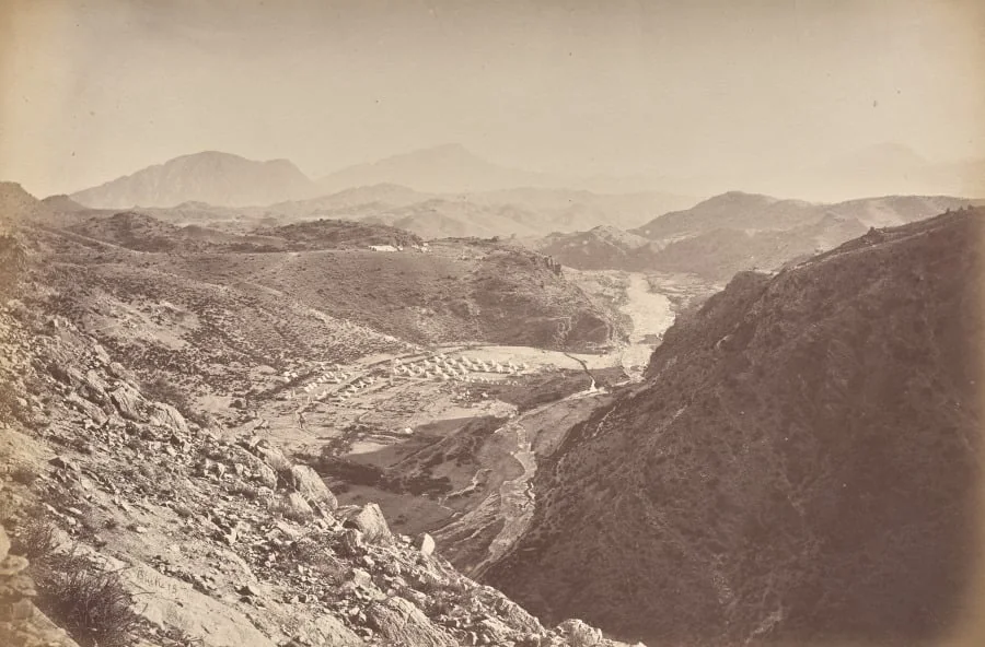 General View from Ali Musjid, detail