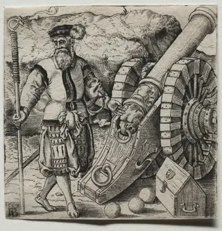 The Gunner, by Franz Brun, 1559