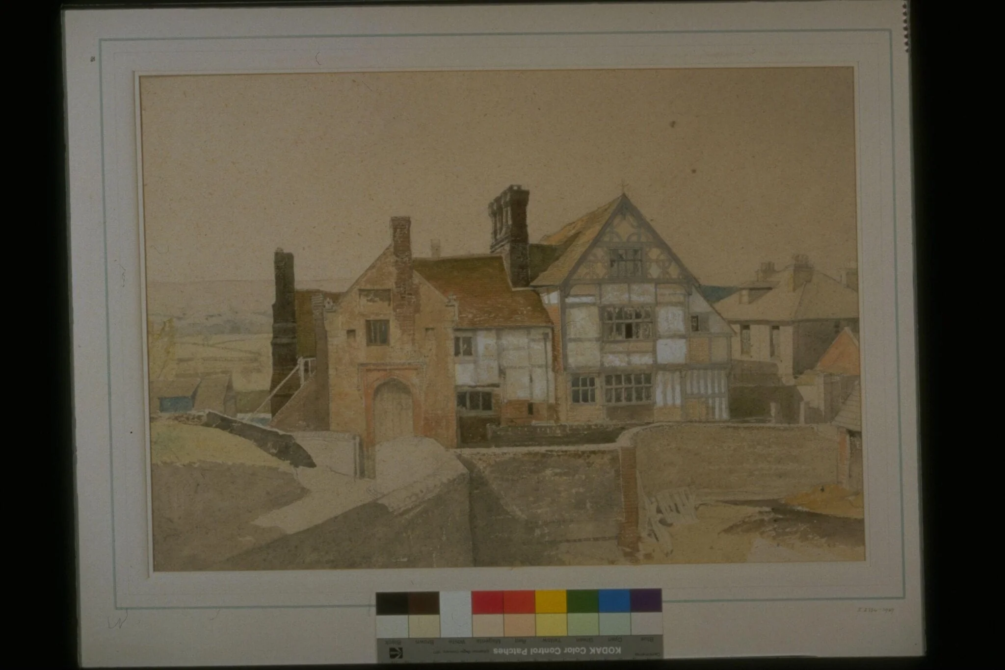 Anne of Cleves' House (North Elevation), Ditchling, Sussex, detail