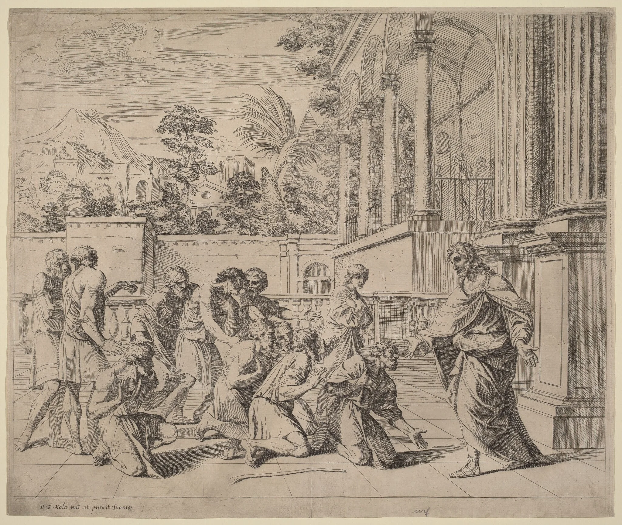 Joseph Identifying Himself to His Brothers, detail