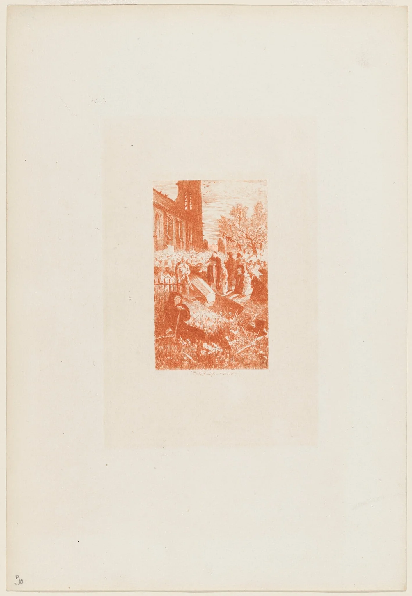 L'Ensorcelée, detail