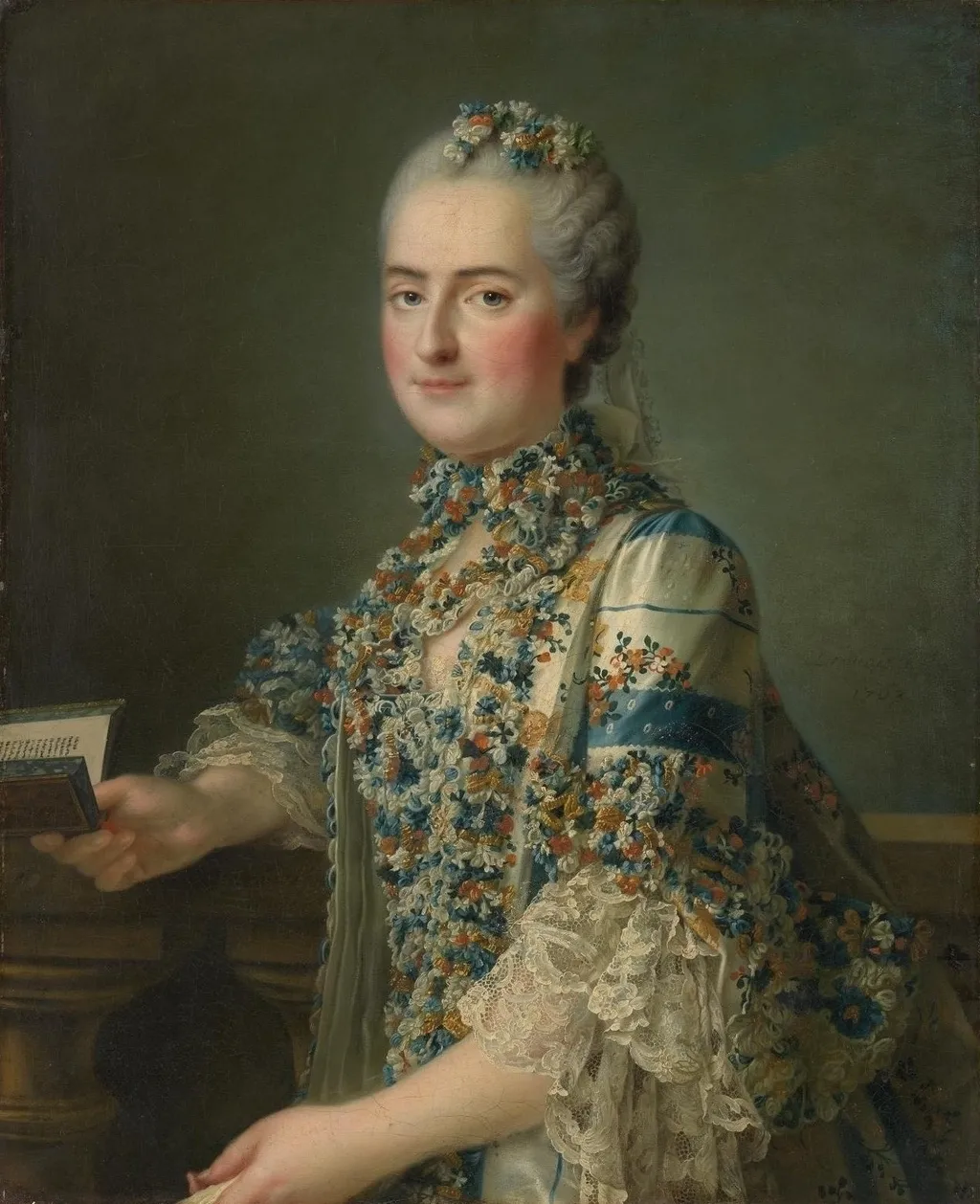Louise-Marie de France, by François-Hubert Drouais, oil, 1763