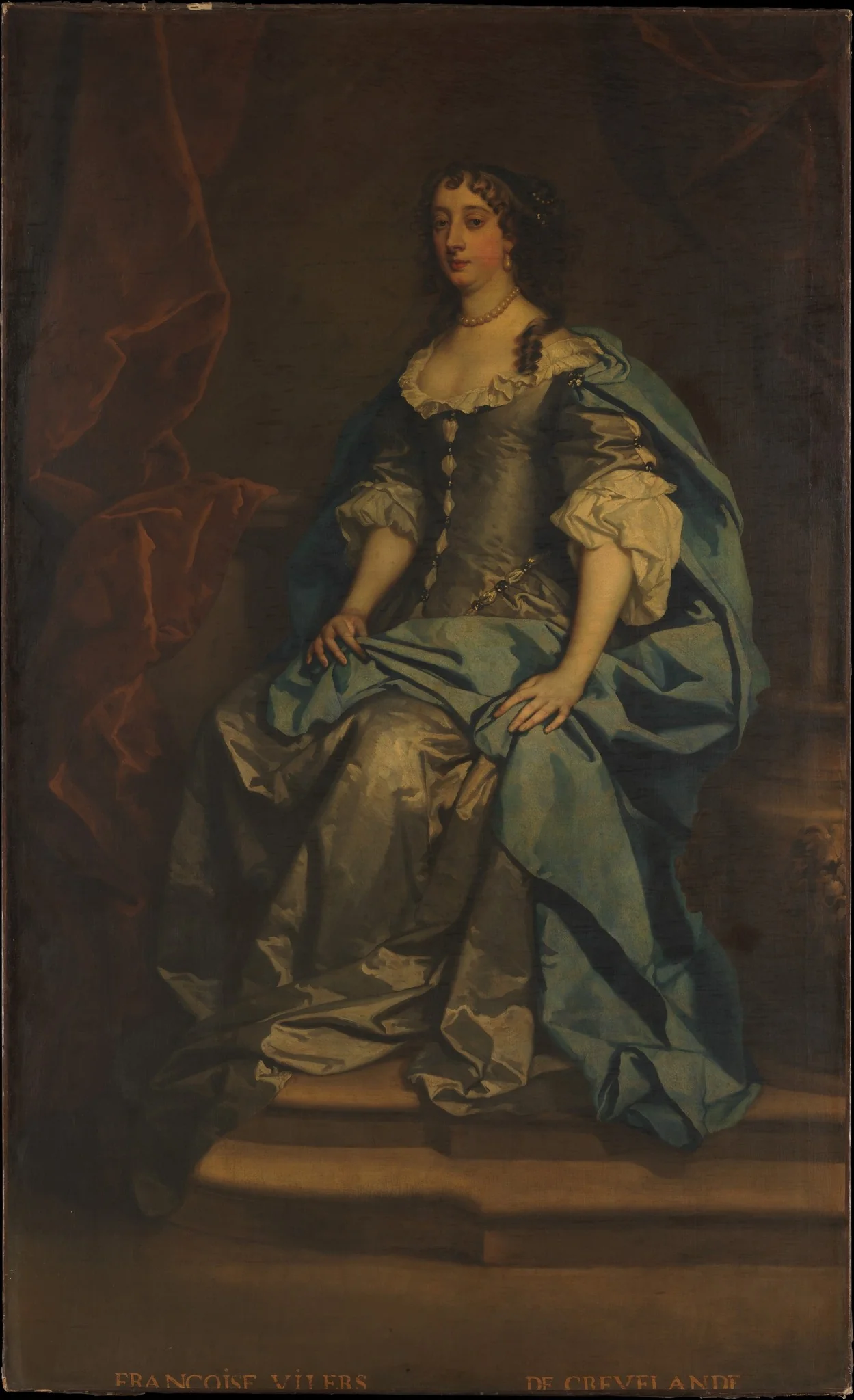 Barbara Villiers (1640–1709), Duchess of Cleveland, detail