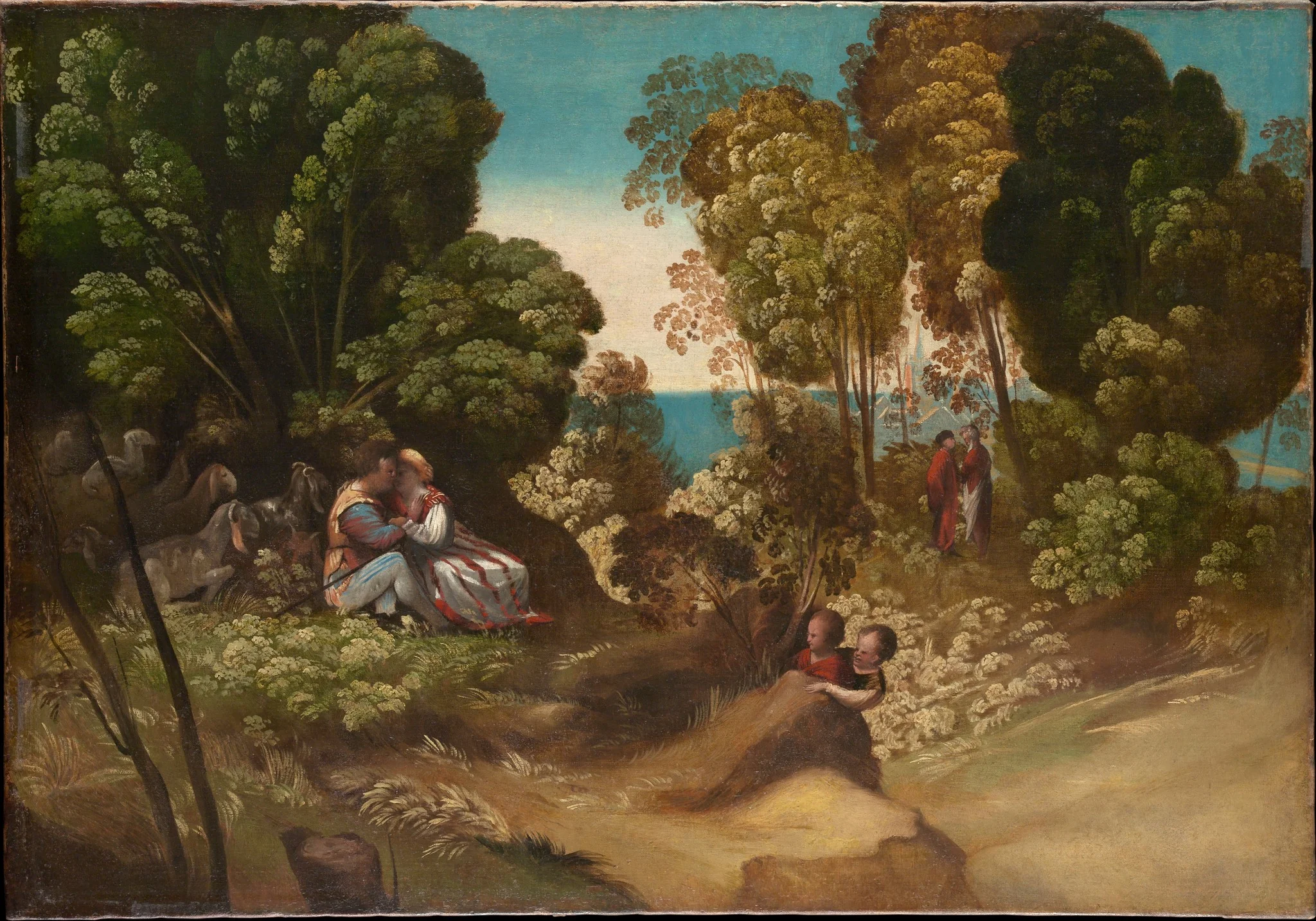 The Three Ages of Man, detail