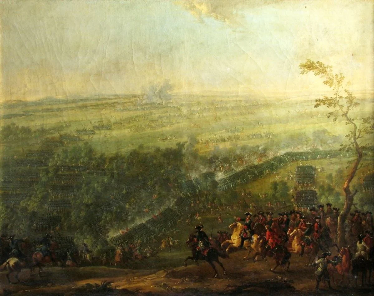Bătălia de la Poltava, detail
