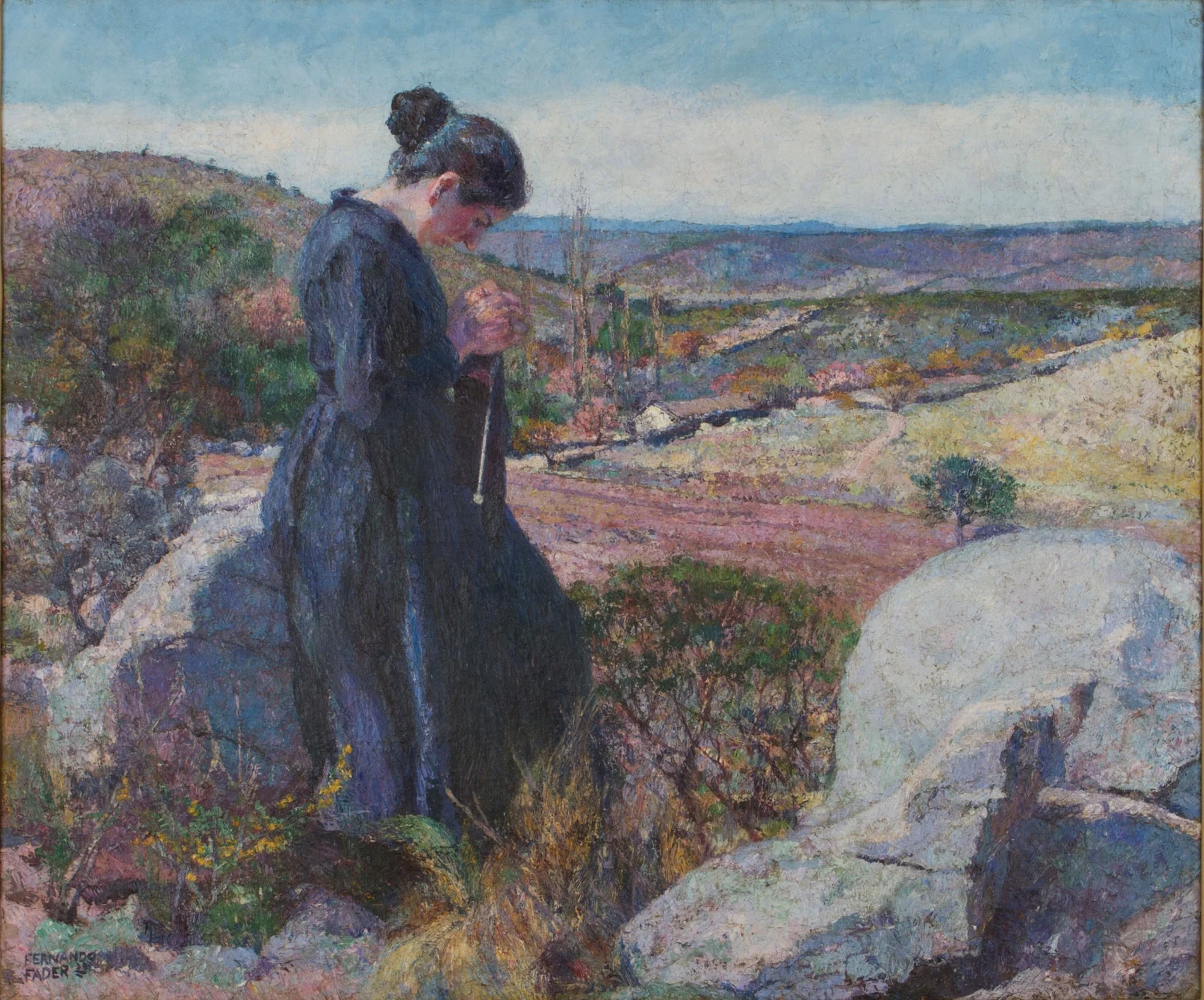 Al solcito, detail