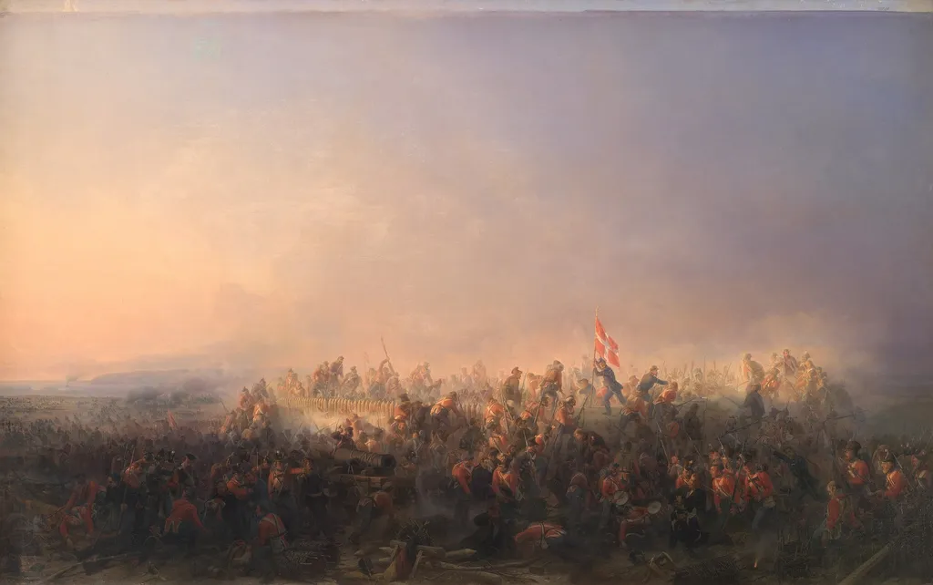 Slaget ved Fredericia den 6. juli 1849, by Niels Simonsen, oil, 1850
