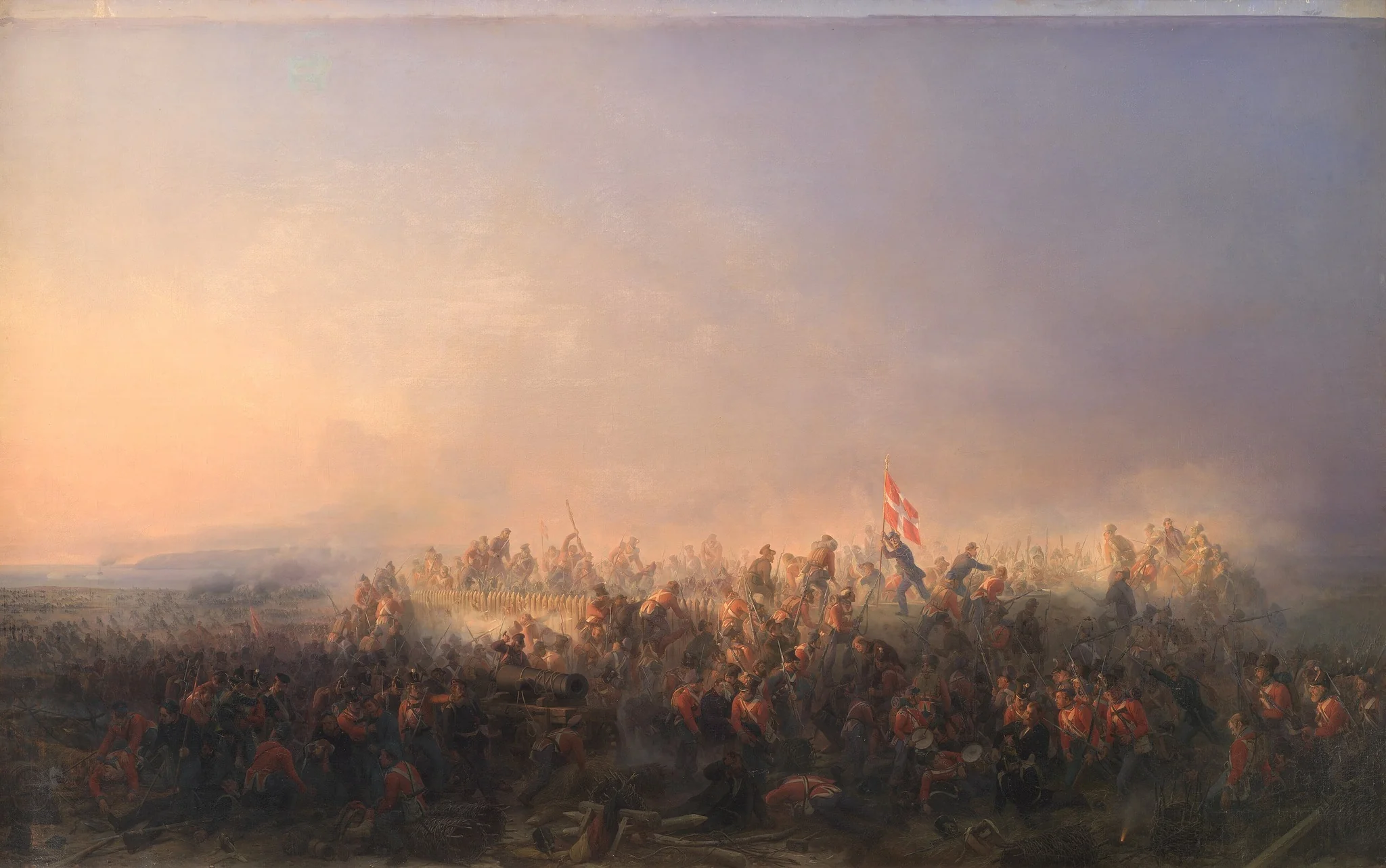 Slaget ved Fredericia den 6. juli 1849, detail