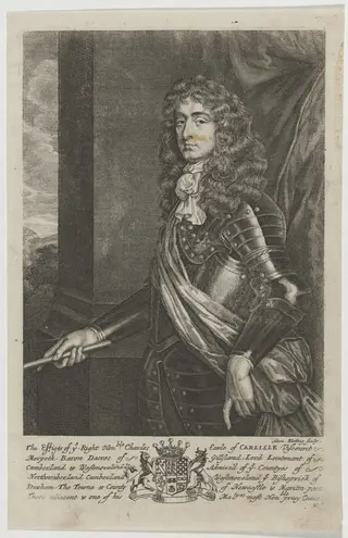 Charles, Earl of Carlisle, by Abraham Blooteling, ink, 1679