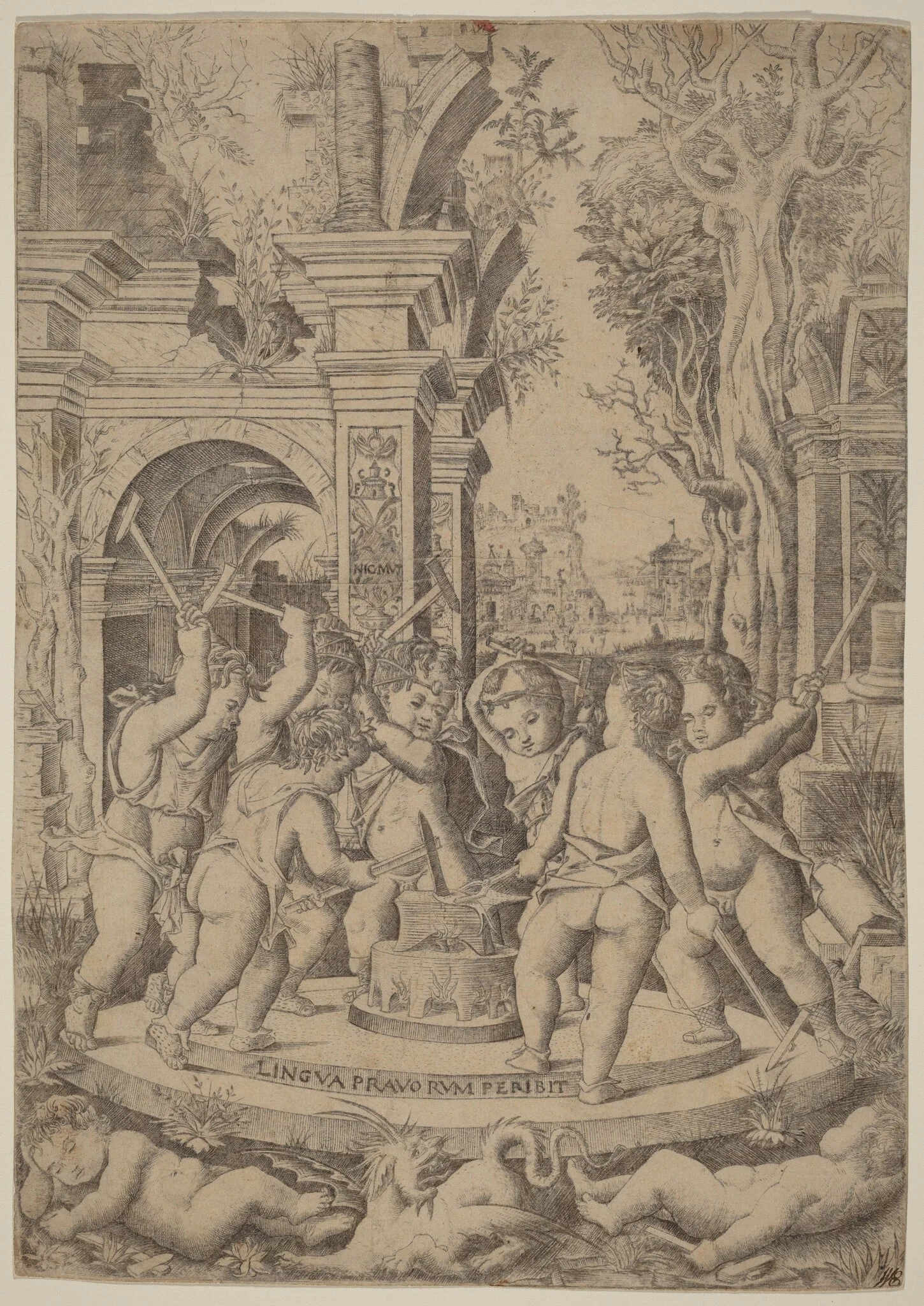 Fate of an Evil Tongue, detail