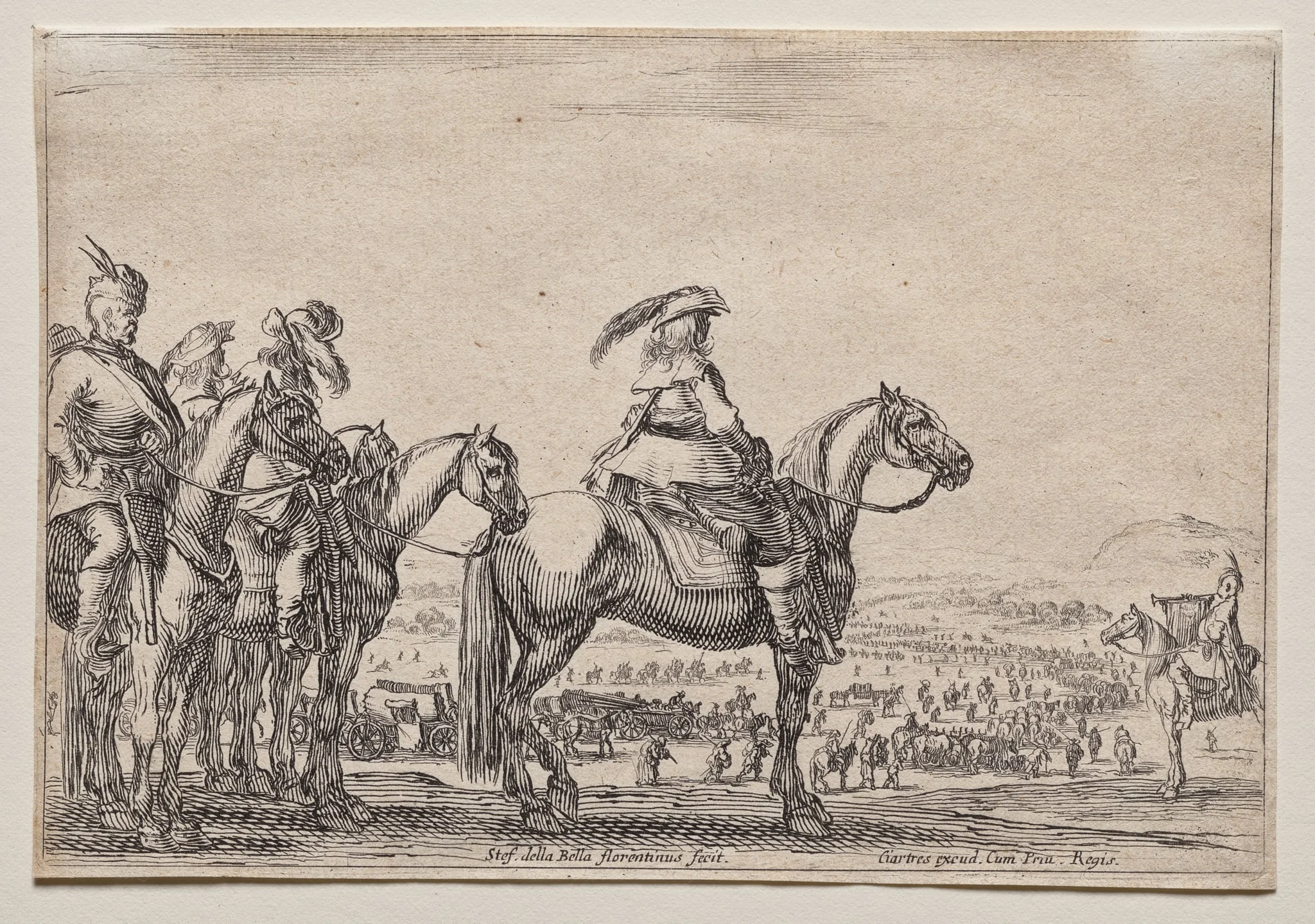 An Enemy on the March, detail