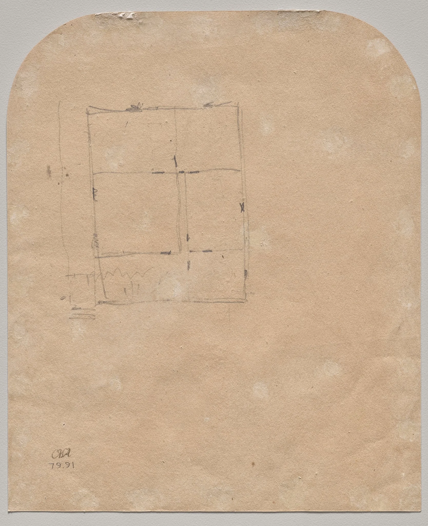 Floorplan (verso), detail