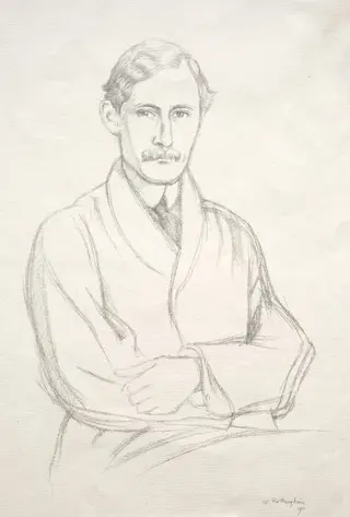 J. E. Spingarn, by William Rothenstein, 1911