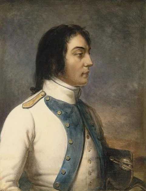 Louis-Charles-Antoine Des Aix de Veygoux, dit Desaix, capitaine au 46e régiment d'infanterie de ligne en 1792, detail