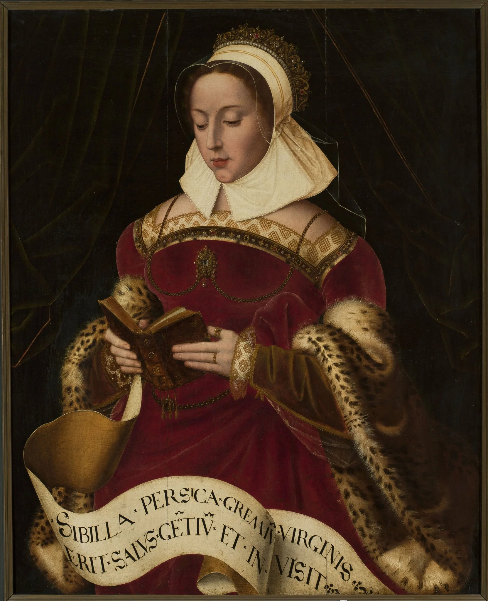 Persian Sybil, detail
