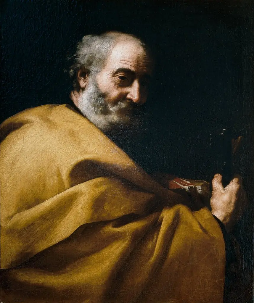 Saint Peter, by Jusepe de Ribera, oil, 1630