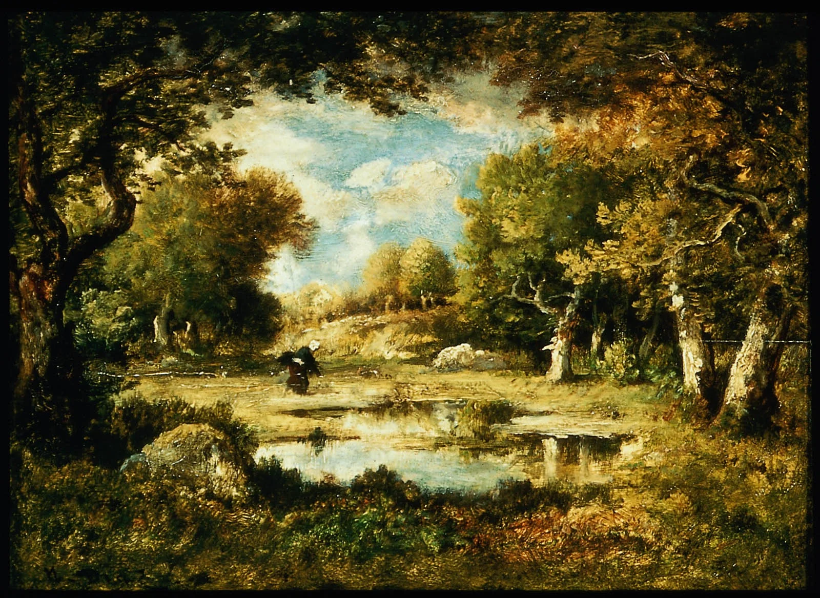 Clearing in the Forest, detail