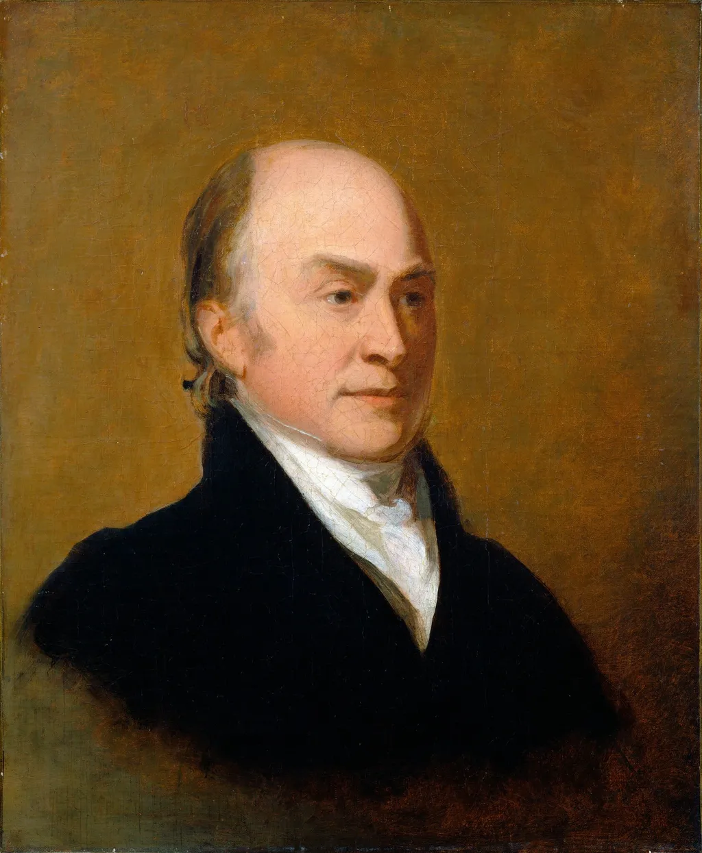 John Quincy Adams, by Thomas Sully, oil, 1824
