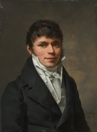 Nicolas Louis Faret and Madame Nicolas Louis Faret, by Martin Drolling, oil, 1812