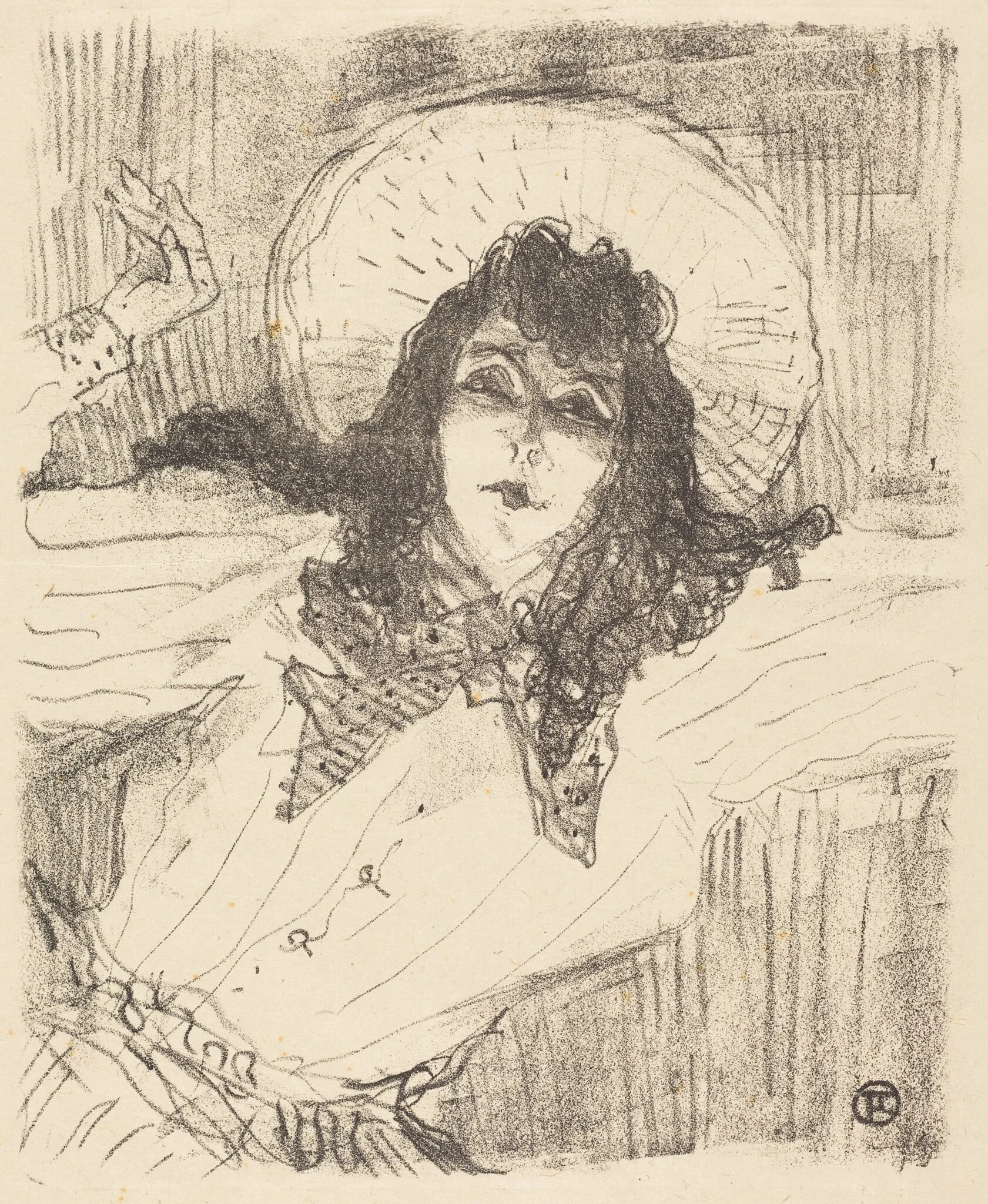 Eva Lavallière, detail