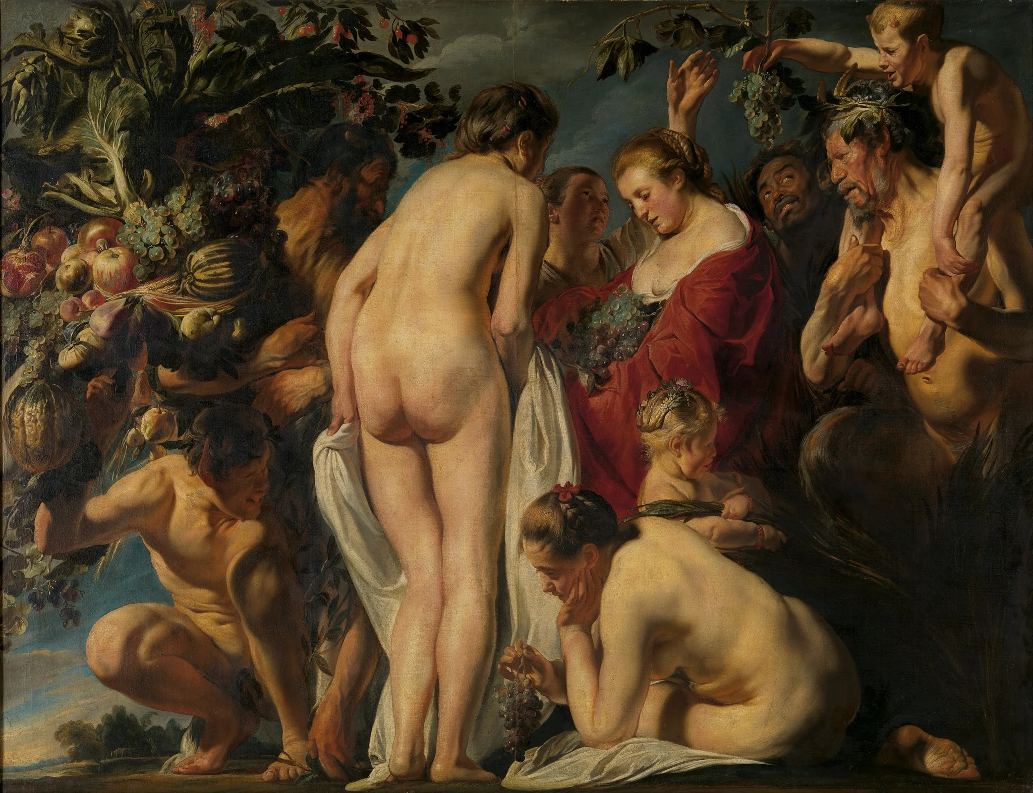Allegory of Fertility, detail