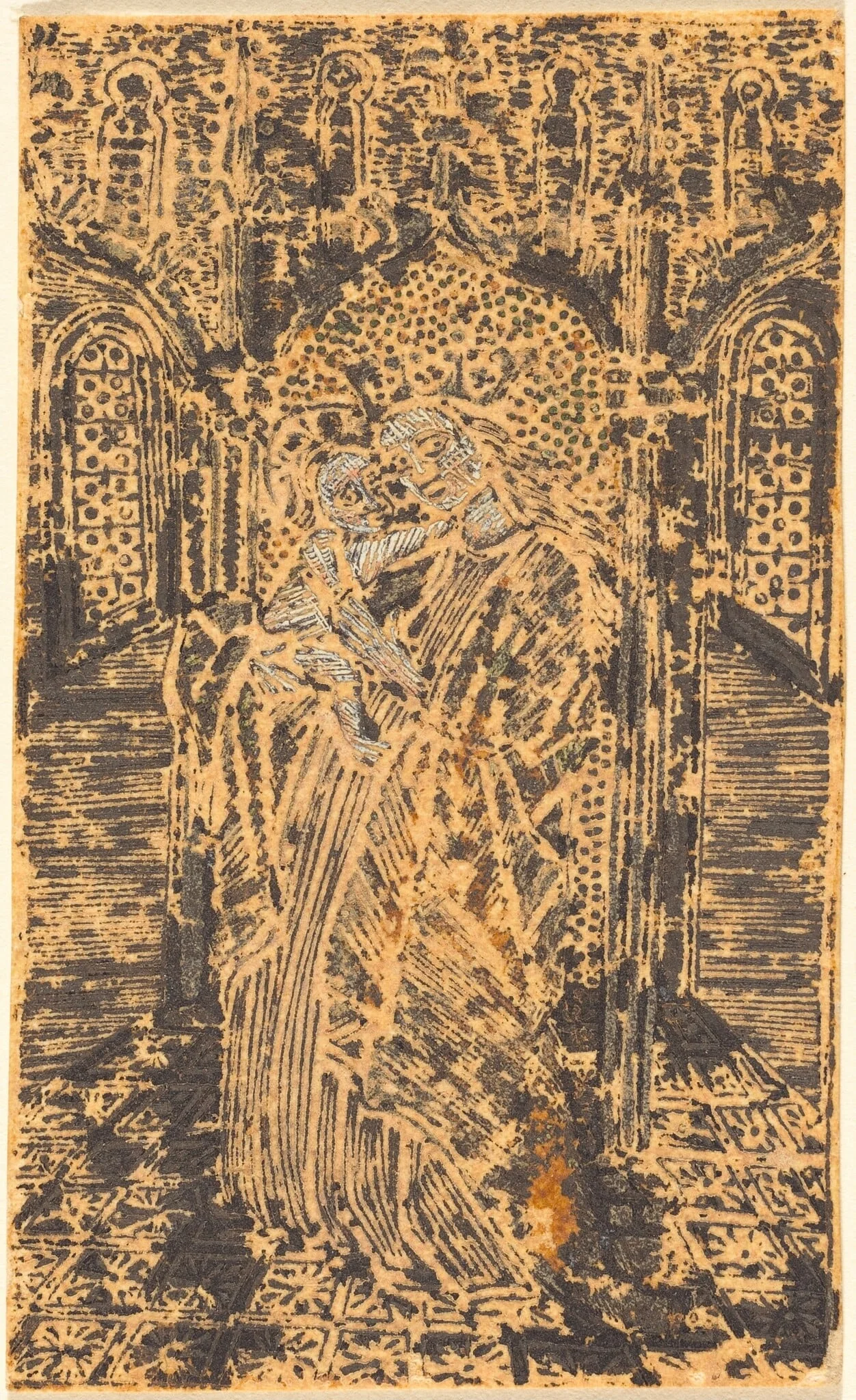 Madonna and Child, detail
