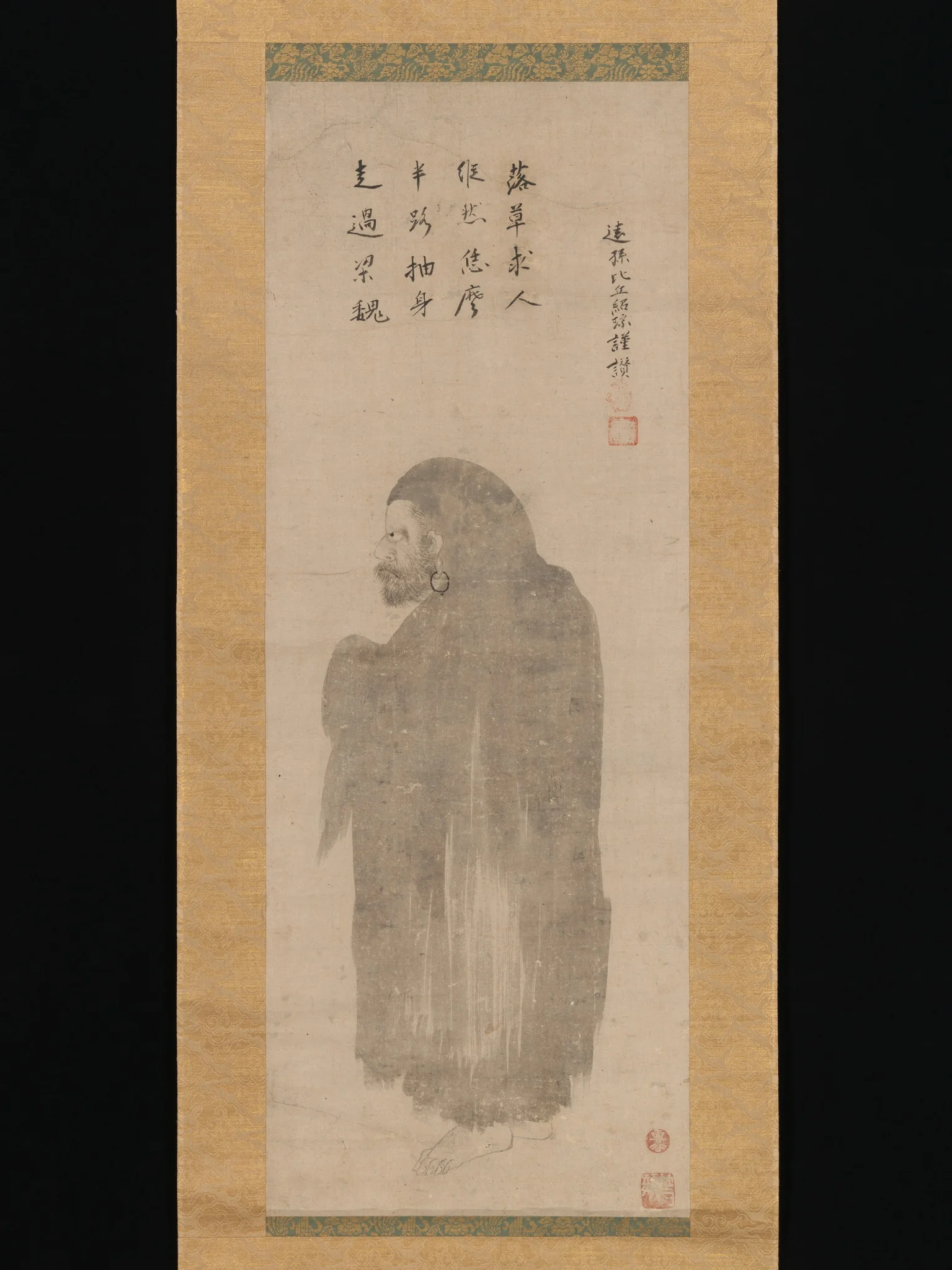 Bodhidharma, detail