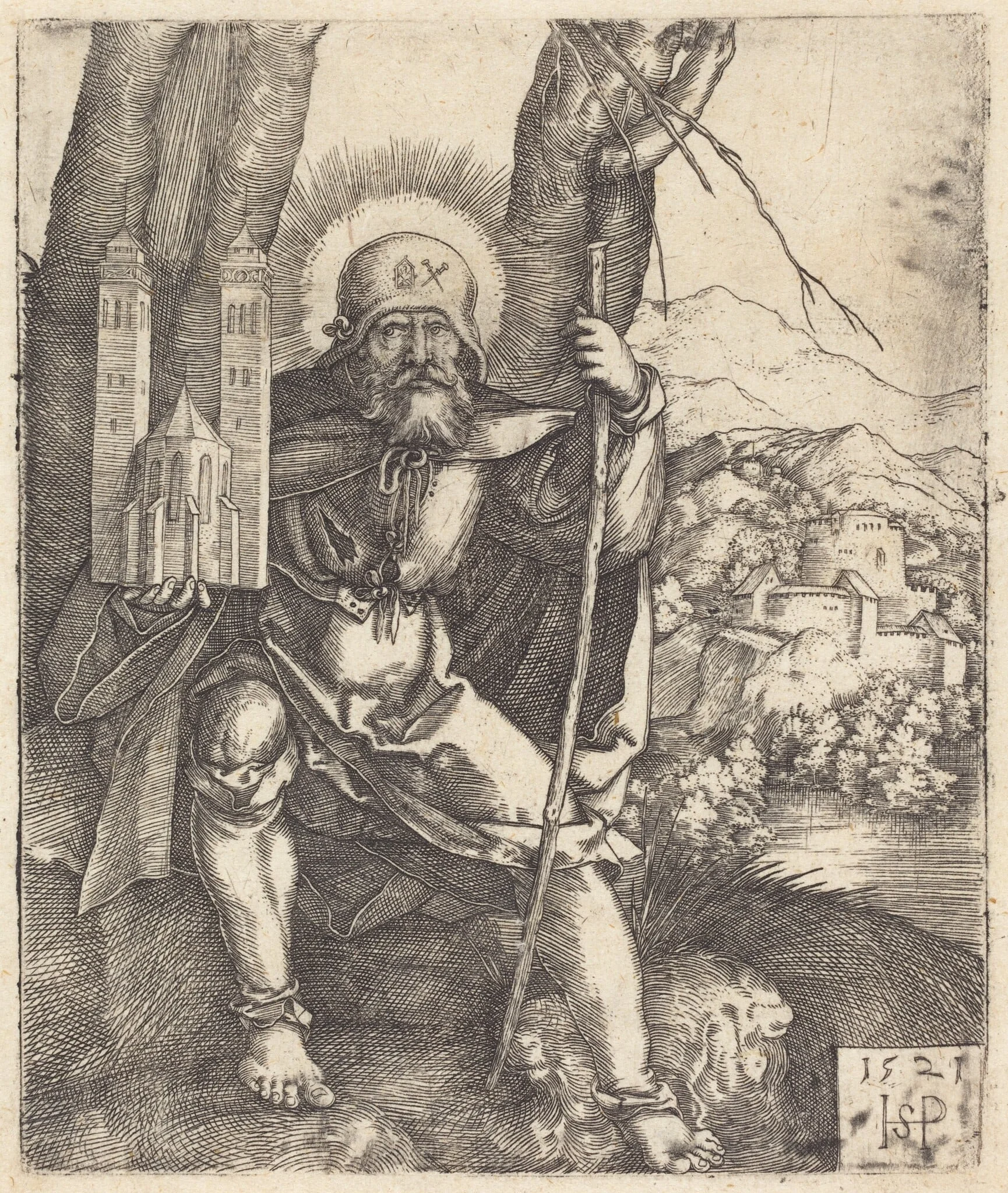 Saint Sebald, detail