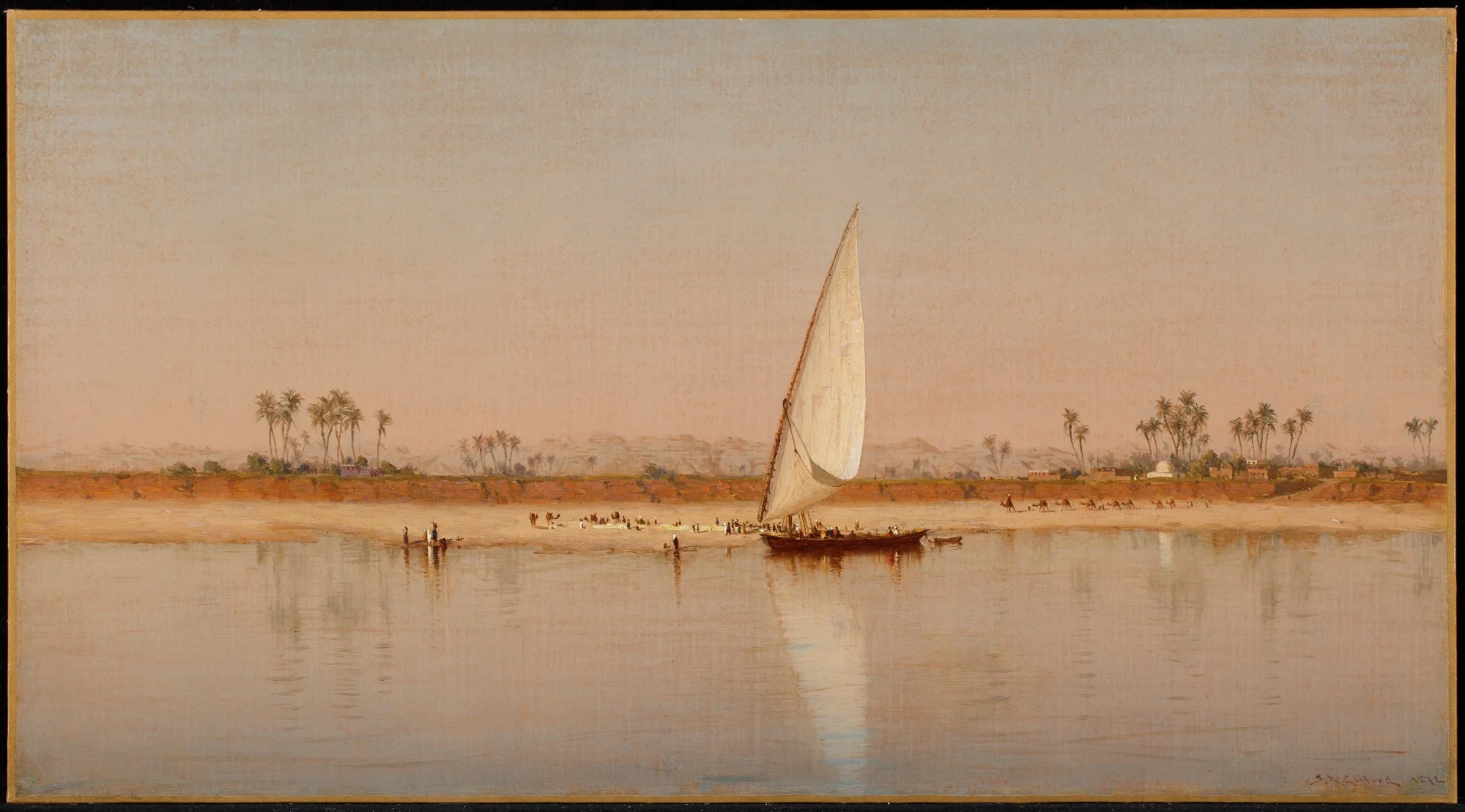 On the Nile, detail