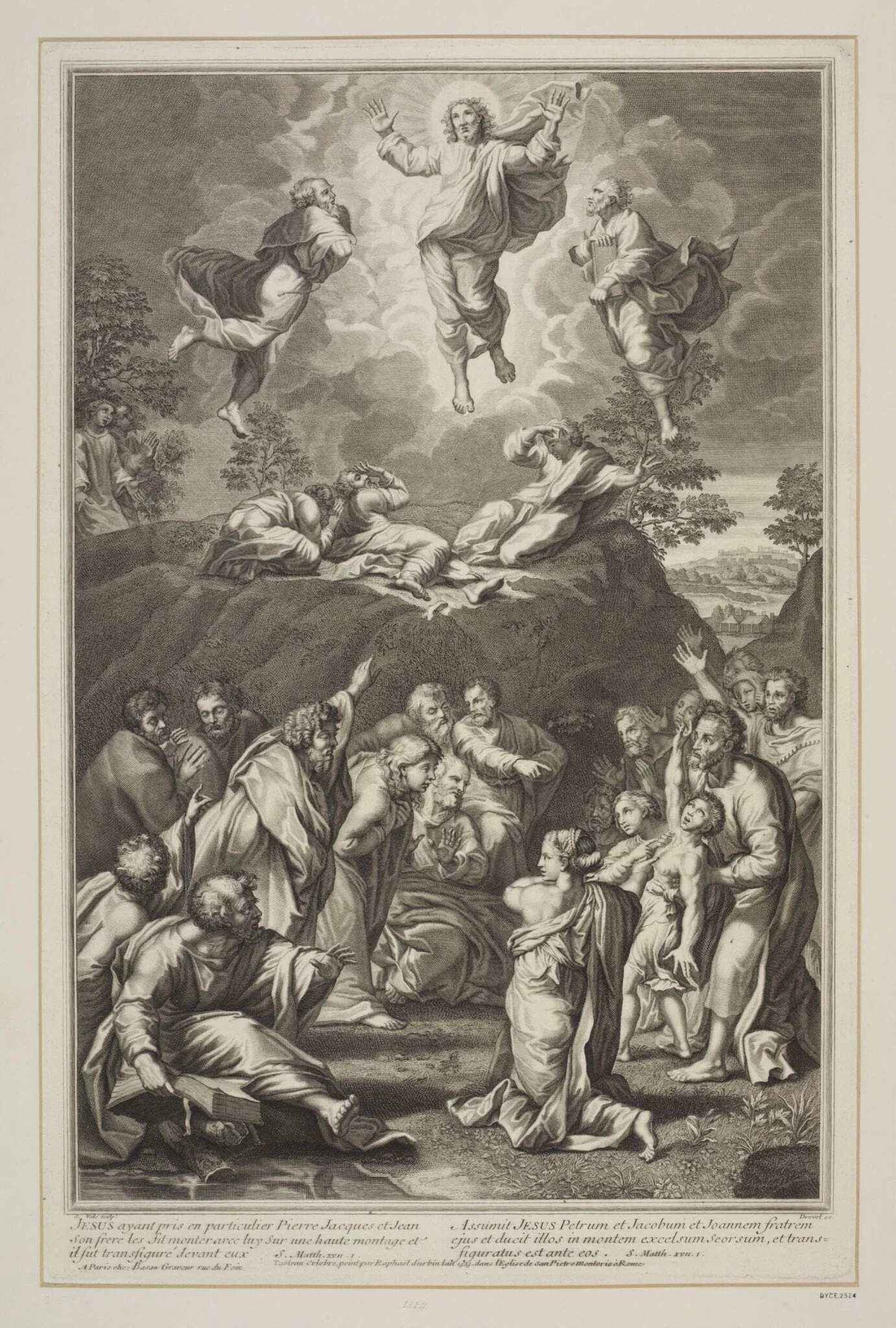 The Transfiguration, detail