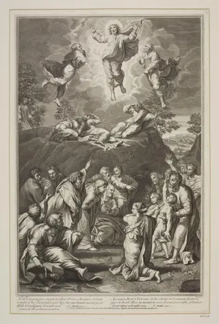 The Transfiguration, by Simon Valée, 1750