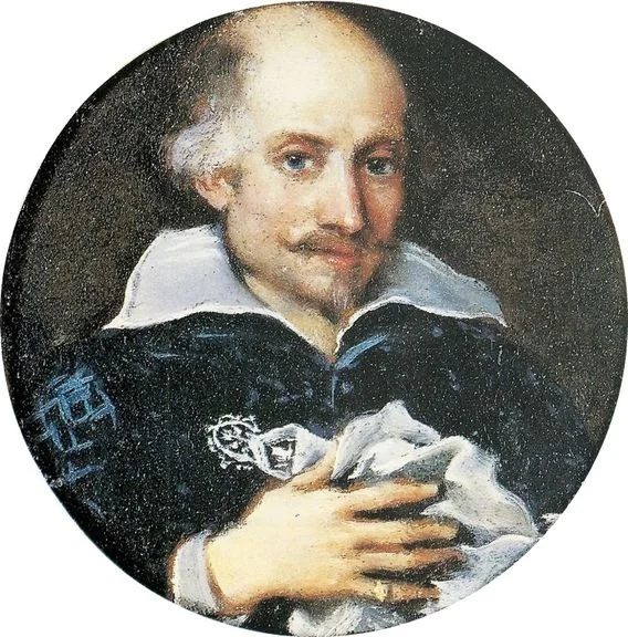 Portrait du théologien Giulio Gagliardi, detail