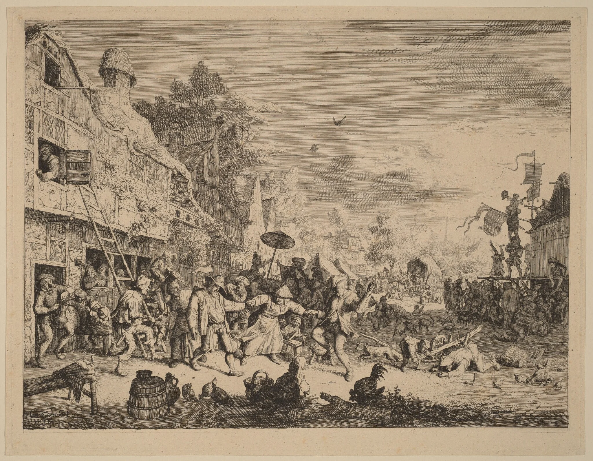 Village Festival, detail