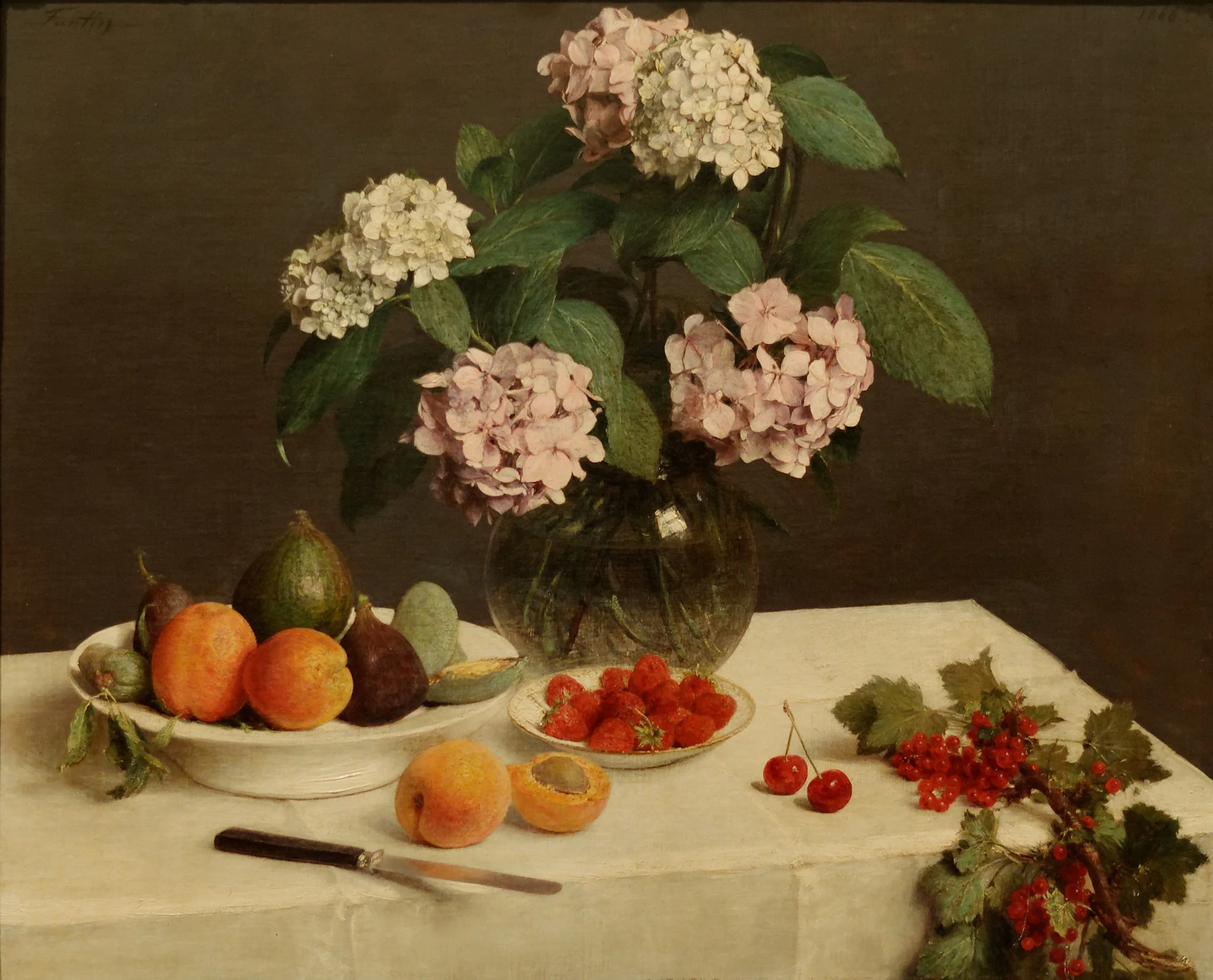 La table garnie, detail