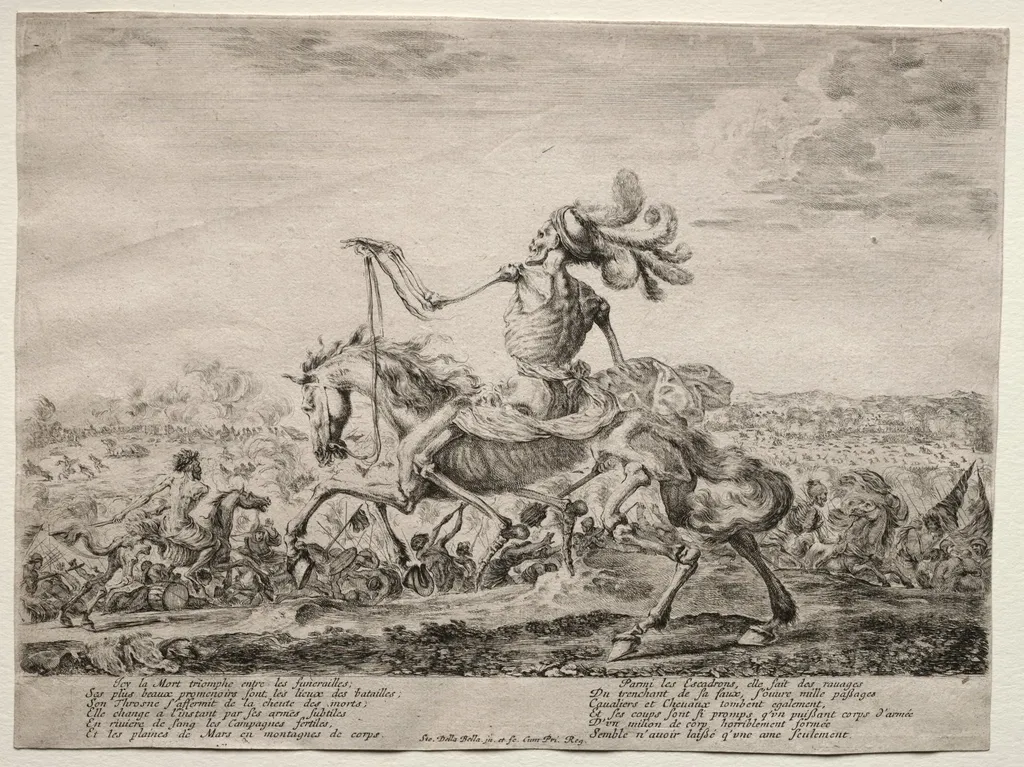 Death on the Battlefield, by Stefano Della Bella, 1646