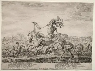 Death on the Battlefield, by Stefano Della Bella, 1646