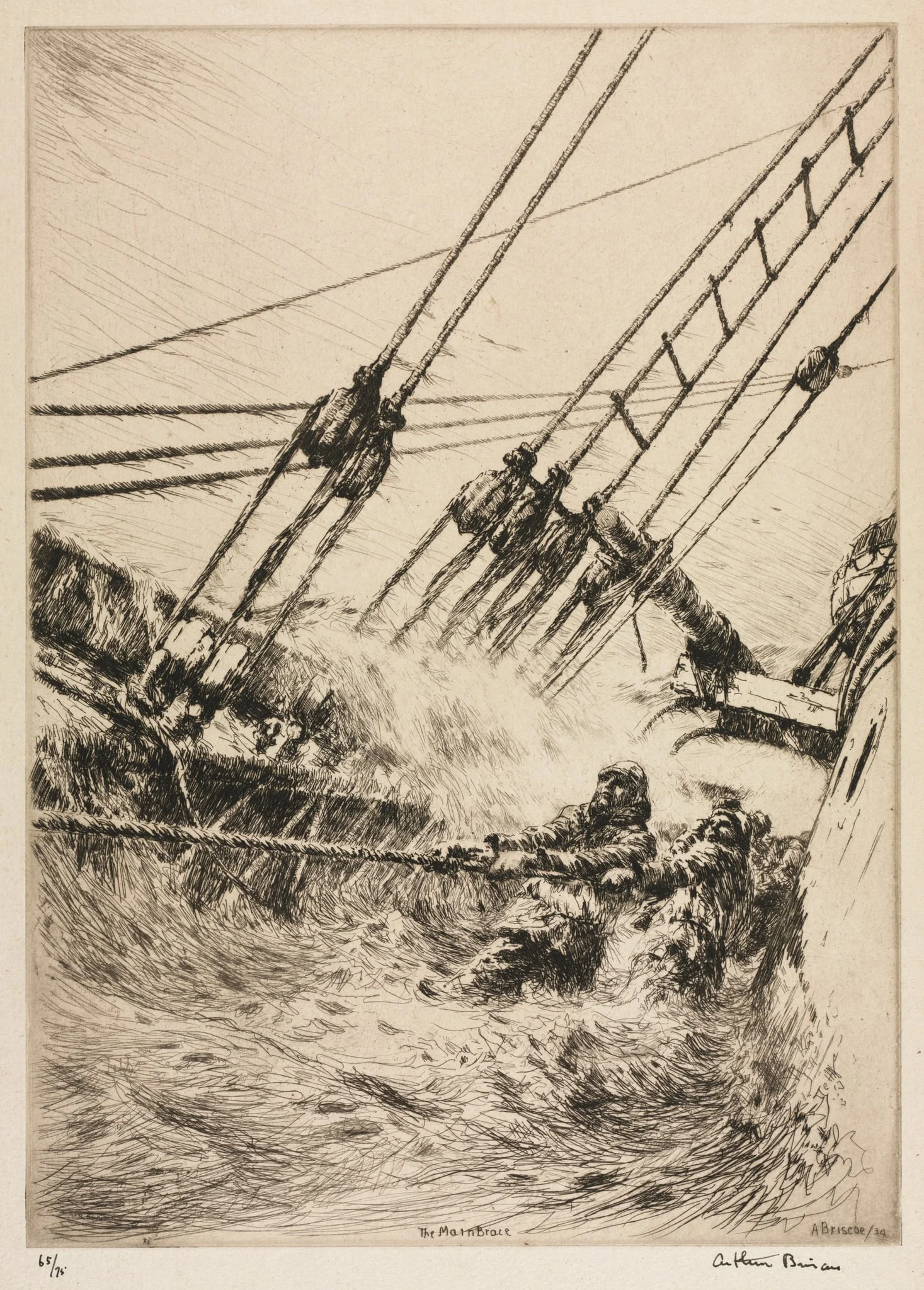 The Main Brace, detail