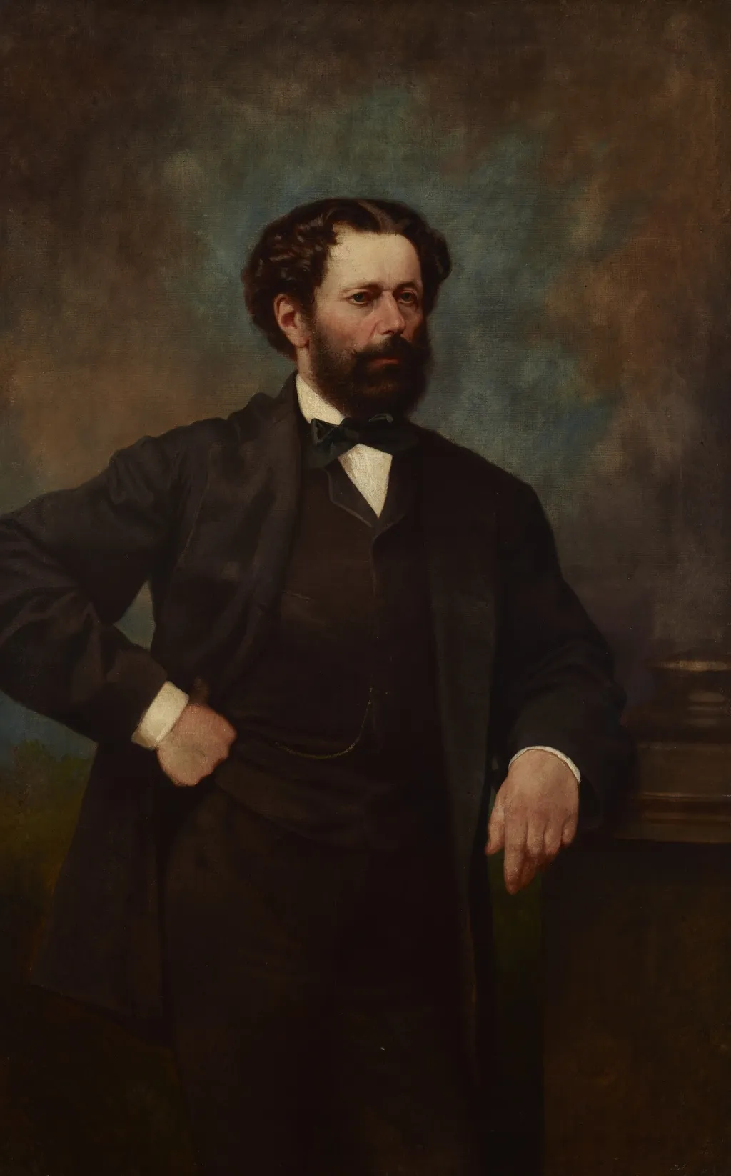 Portrait of Józef Potocki, by Teofil Kwiatkowski, oil, 1864