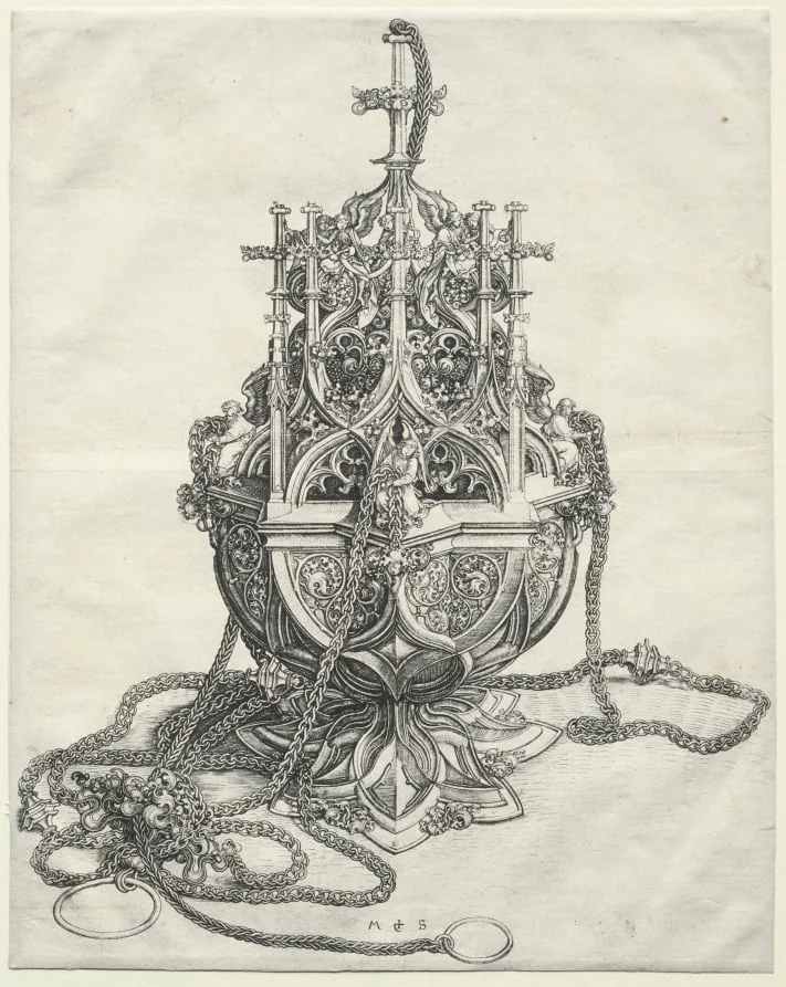 A Censer, detail
