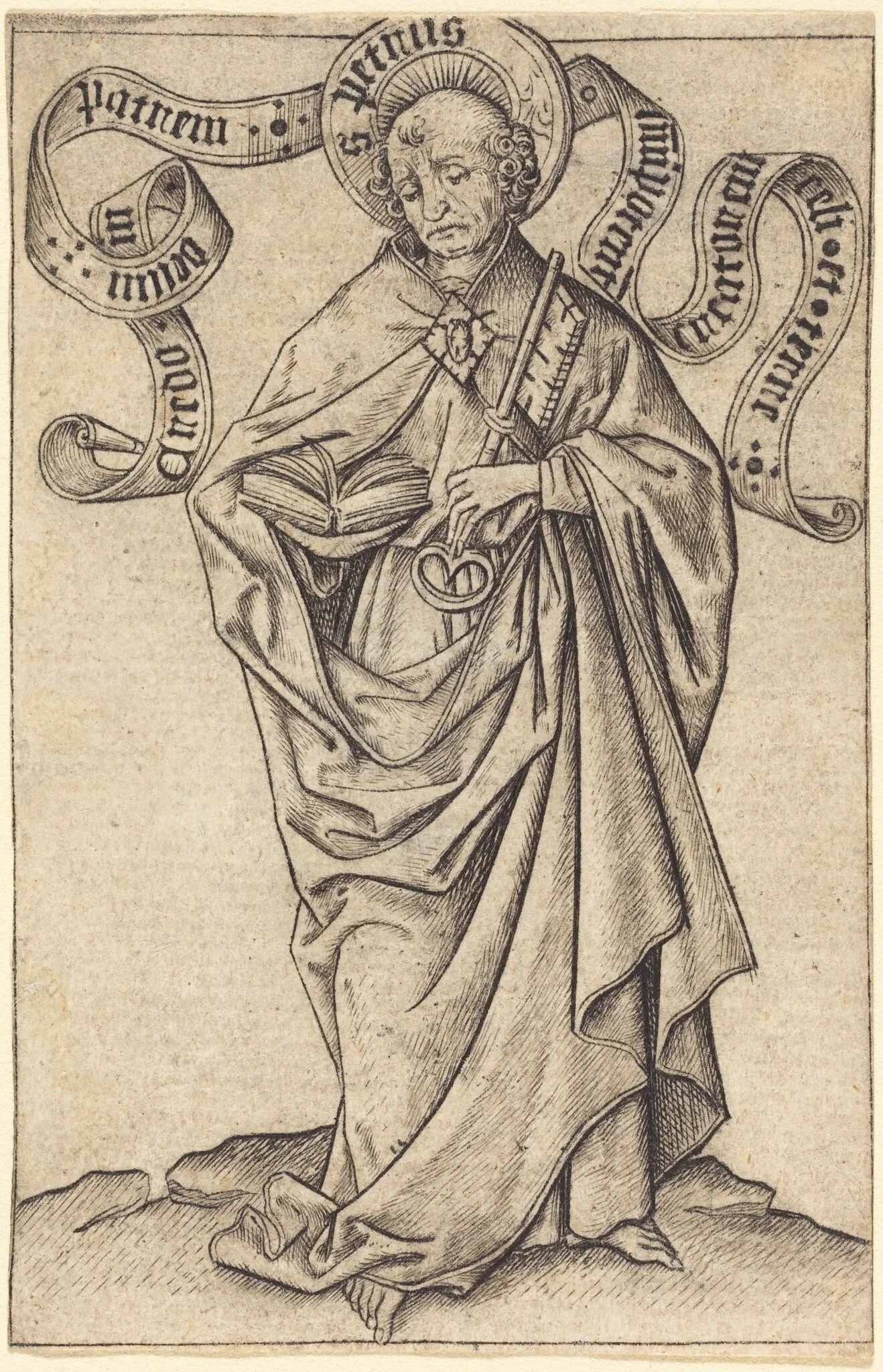 Saint Peter, detail