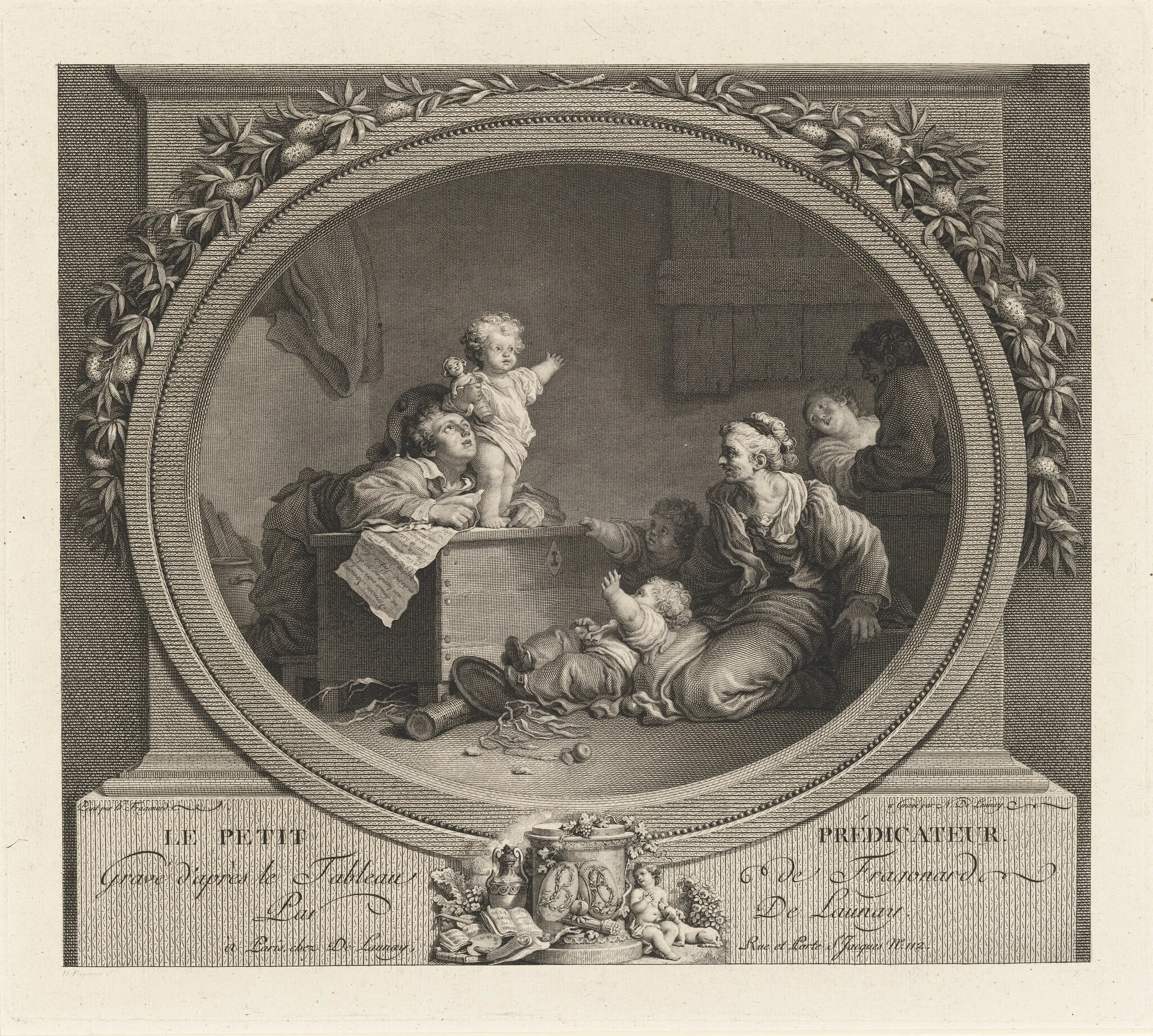 Le Petit prédicateur, detail
