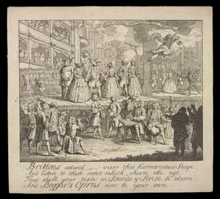 H Beard Print Collection, by William Hogarth, 1764