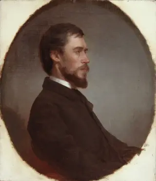 Sanford Robinson Gifford, by George Peter Alexander Healy, oil, 1868