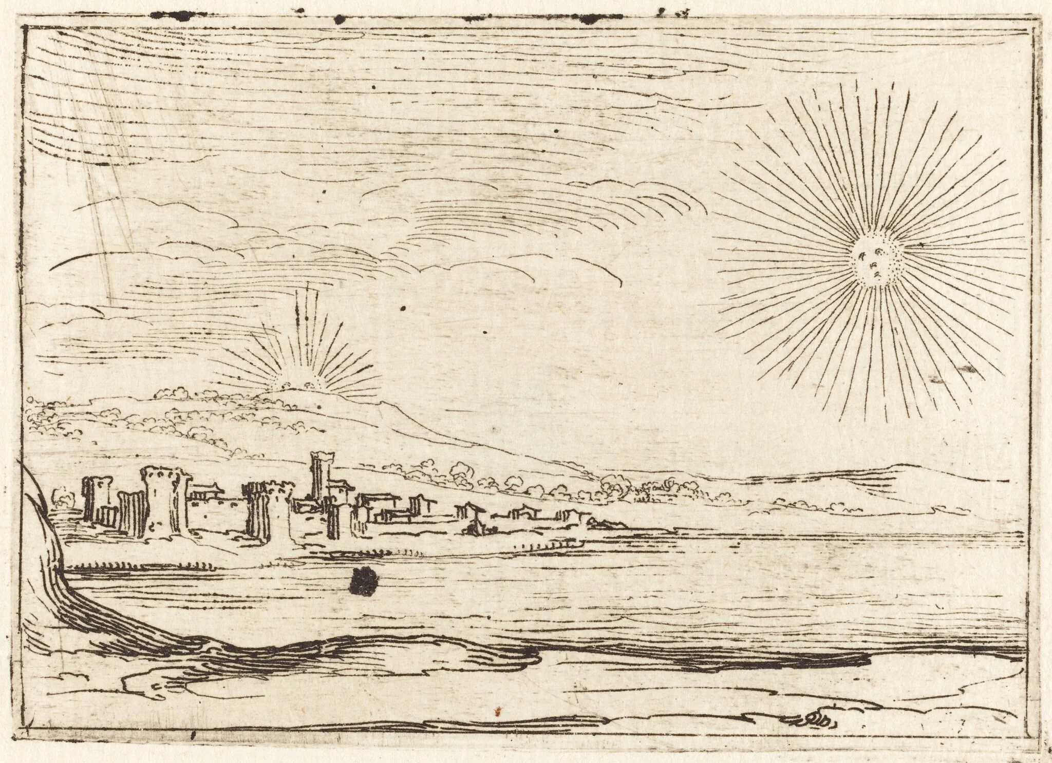 Sun Rising, detail