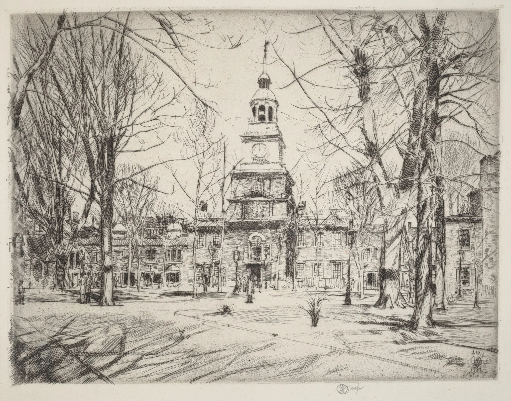 Independence Hall, detail