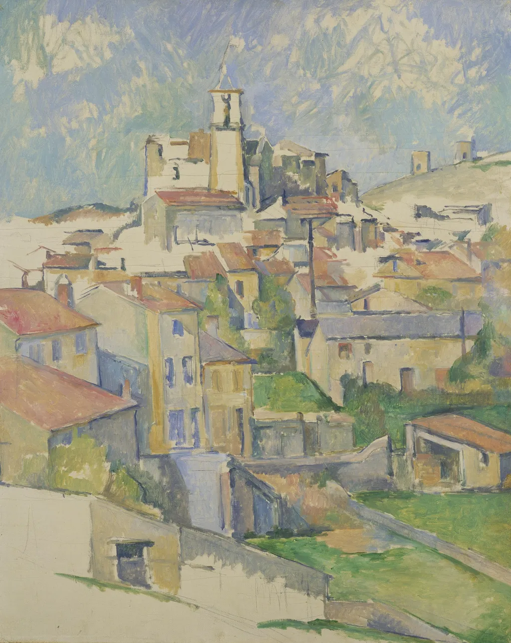 Gardanne, by Paul Cézanne, oil, 1893